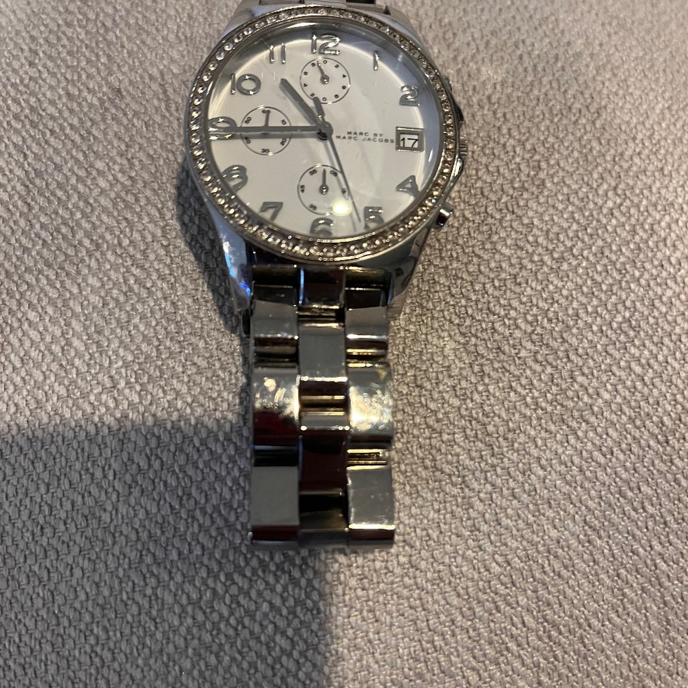 Marc Jacobs silver watch